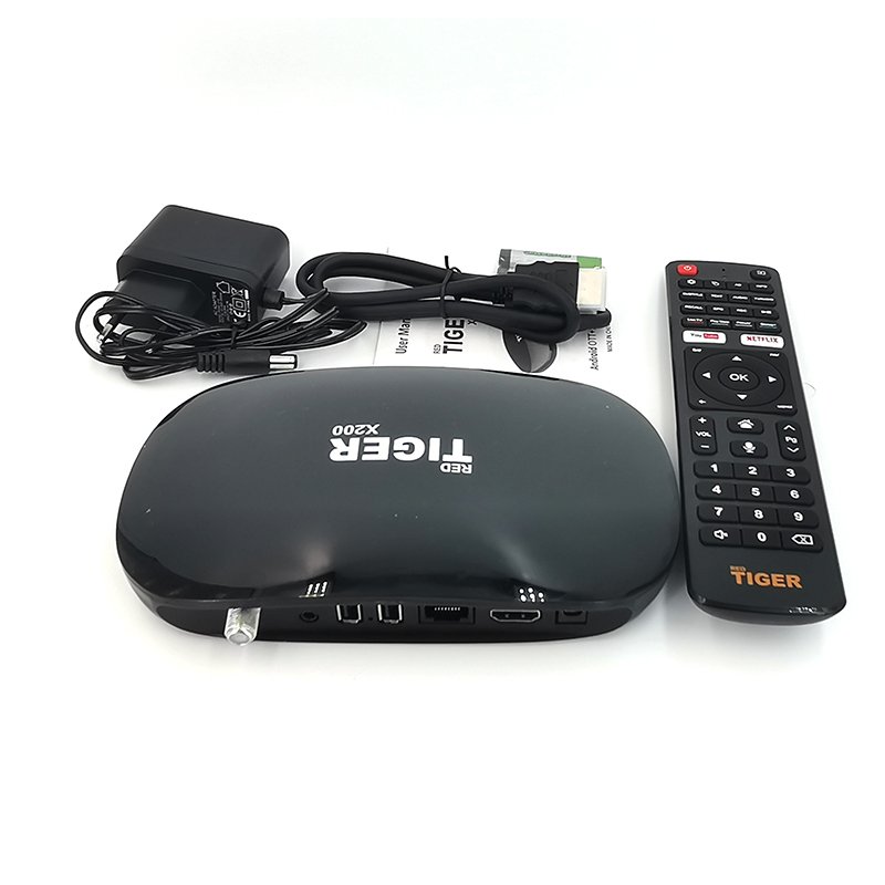 DVB s2 Set Top Box FTA Channels Dual Wifi 4k Android ATV S2 TV Box