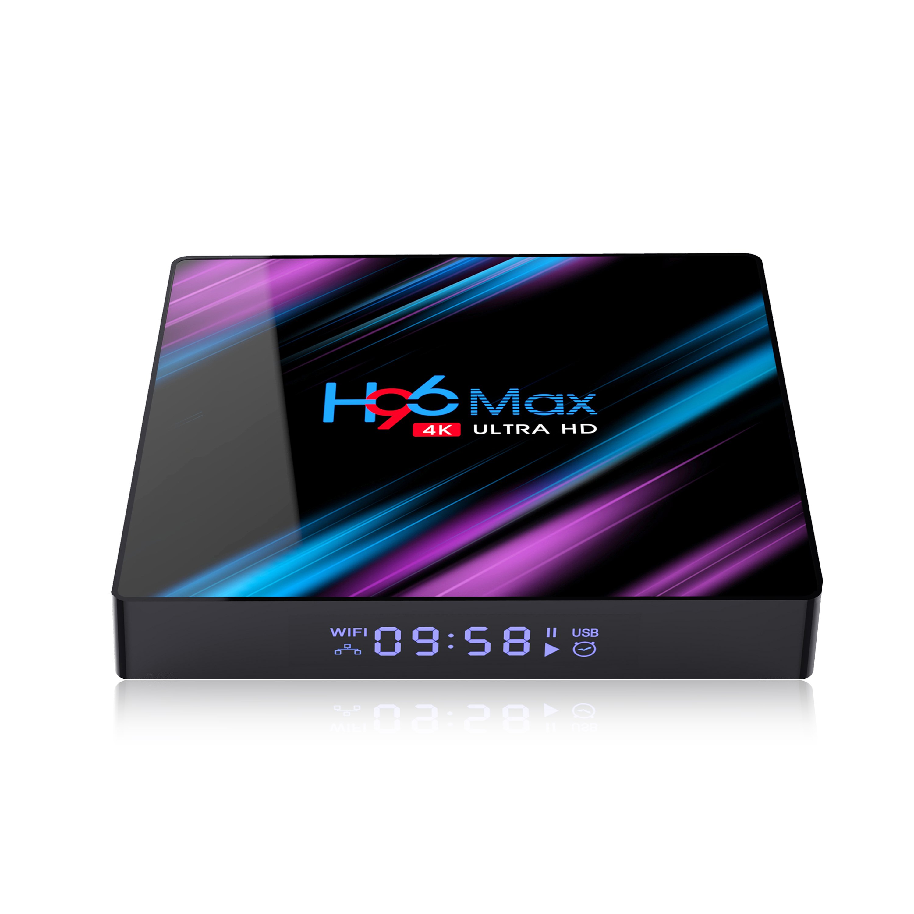 Set Top Box 4gb ram 32gb 64gb rom Android 10 OS smartbox H96 MAX RK3318 Tv Box
