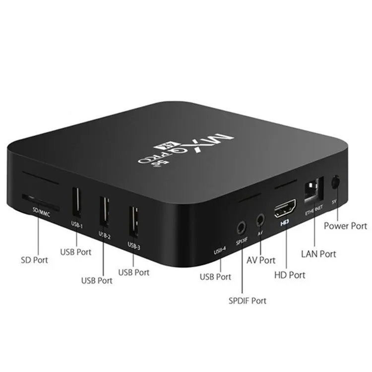 IK Rockchip RK3228 RK3229 MXQPRO Android os Smart Tv Box 1GB 2GB 8G 16G DDR3 4K TV Receiver WIFI 2.4G Quad Core Set Top Box