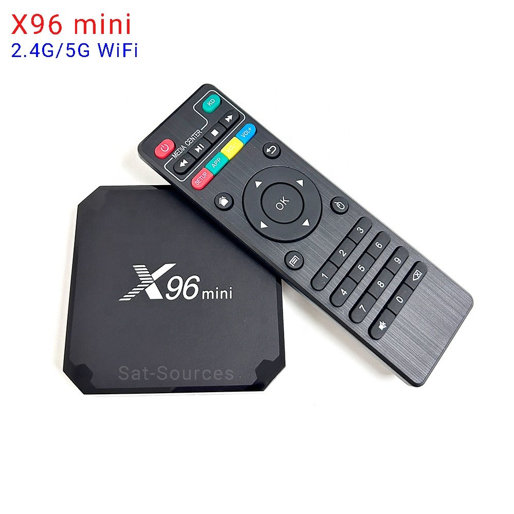 X96 Mini Android 11.0 Smart TV Box Amlogic S905W2 2.4G/5.8G WiFi Support 4K H.265 HEVC Set Top Box X96mini