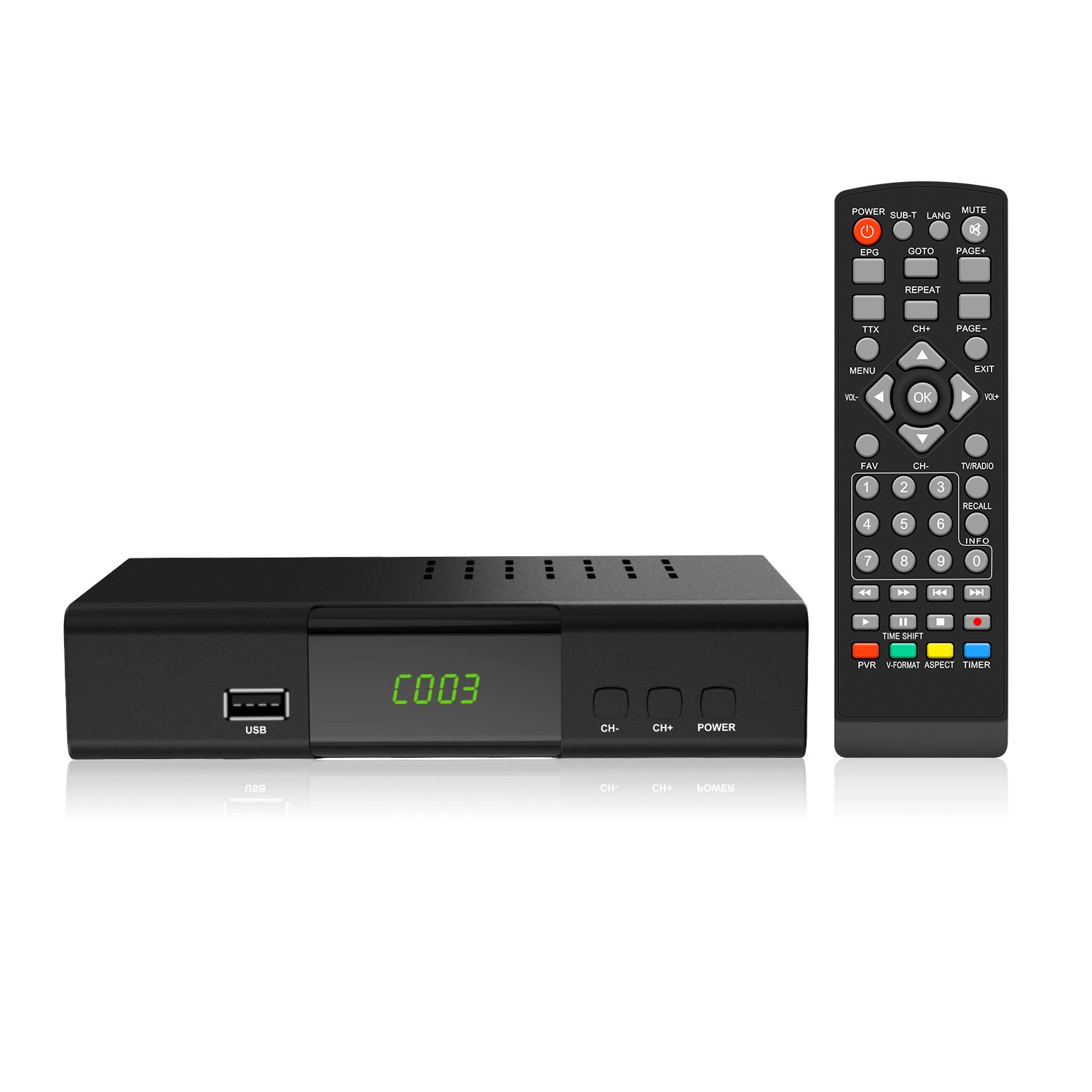 Hot selling Decoder DVB-T2/DVB-T Digital TV Receptor h264 HD DVB-T2 Decodificador Set Top Box for Indonesia DVB T2 Receiver