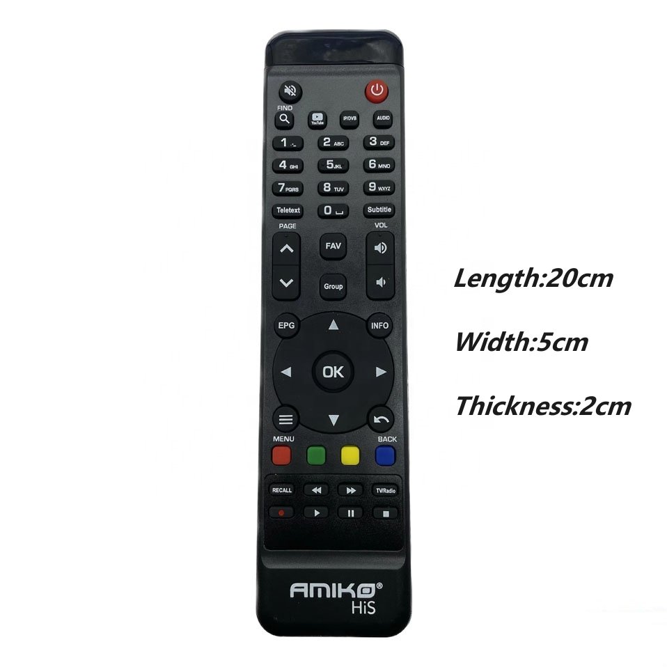 New Replacement Amiko HiS Remote Control For Amiko Set Top Box With Original Quality