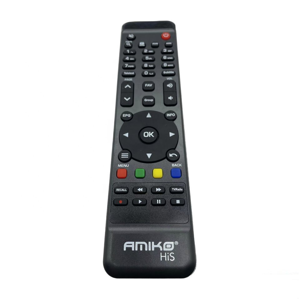 New Replacement Amiko HiS Remote Control For Amiko Set Top Box With Original Quality