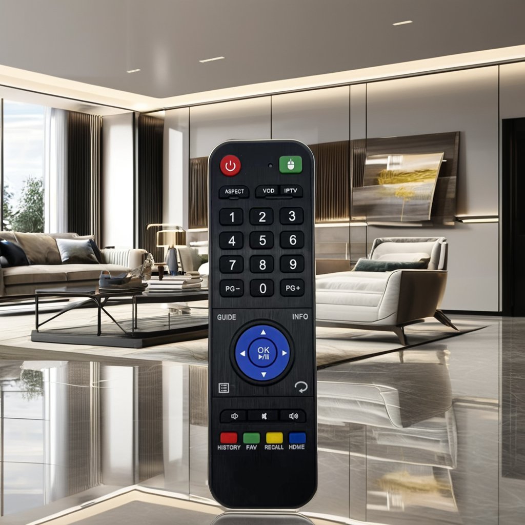 Hostrong Factory Supply AVOV Lool Box Remote Control Hot Sale Smart TV Bee Arabic IPTV Box High Quality Arabic IPTV Box Remote