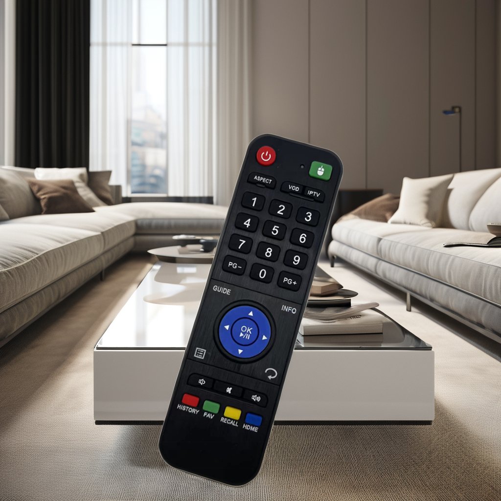 Hostrong Factory Supply AVOV Lool Box Remote Control Hot Sale Smart TV Bee Arabic IPTV Box High Quality Arabic IPTV Box Remote