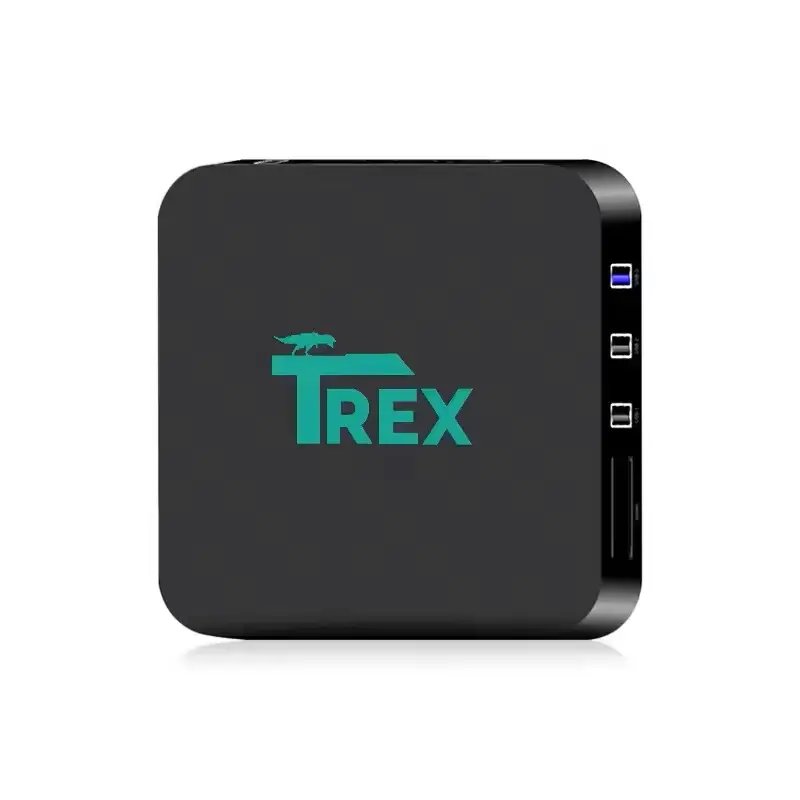 T Best 8K TV Box Support Trex Strong 4K Stable TV Receiver Amlogic S905W Free test Megaott Set-top Box Support Smarters account