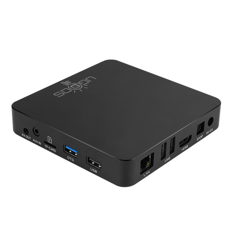 Ugoos AM6B plus Android 9 Smart TV Box 4GB DDR4 32GB Amlogic S922X-J 2.4G 5G wifi 6 1000M LAN 4K Set Top Box