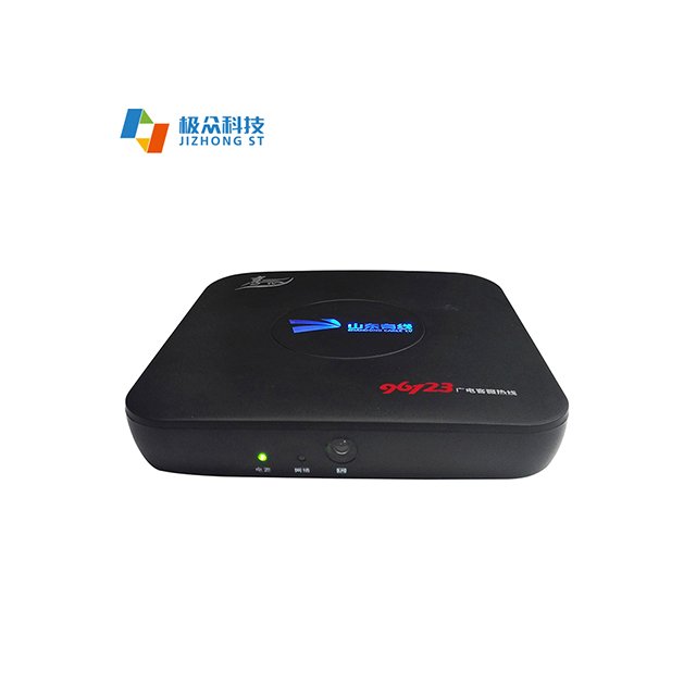 Jizhong HD iptv 4K set top box internet tv receiver mpeg-4 H.254 iptv box