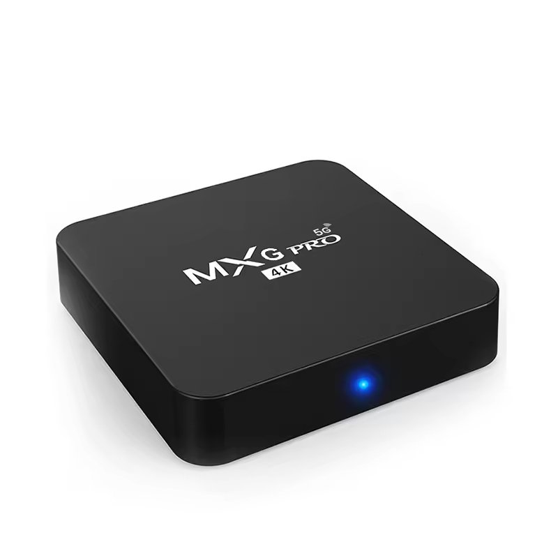 New Arrival Streaming 1GB 2G Rom Dual Wifi Smart HD Set Top Box TV Receiver MXG Pro 4K Android TV Box