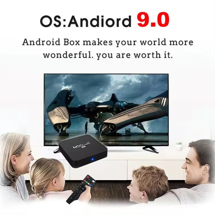 MXQPRO 5G Rockchip rk3128 4K Android tv box smart tv box 4k Smart Direct supply Media Player High Resolution TV BOX