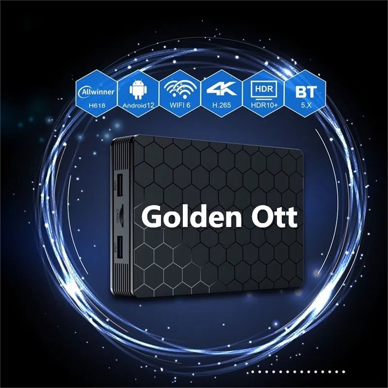 Golden Ott Android 12 TV BOX Allwinner H313 Quad Core 4K Good Price Android Device Smart TV Box Reseller Discount Set Top Box