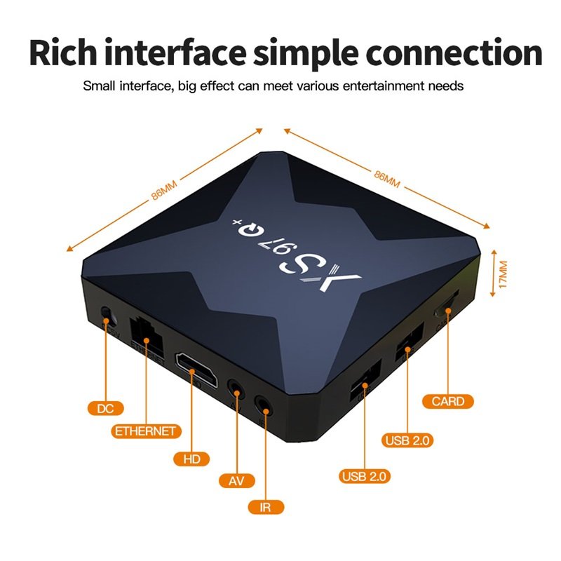 Allwinner H313 tvbox 1GB 8GB Quad Core IPTV set top box ott iptv box streaming devices smart android 4k tv box