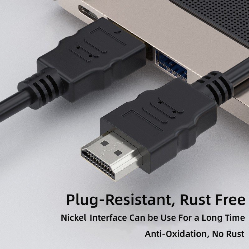 Ready Stock Male To Male cable 1080P HDMI Cable 1080p 60HZ Resolution To Connect Phone To TV