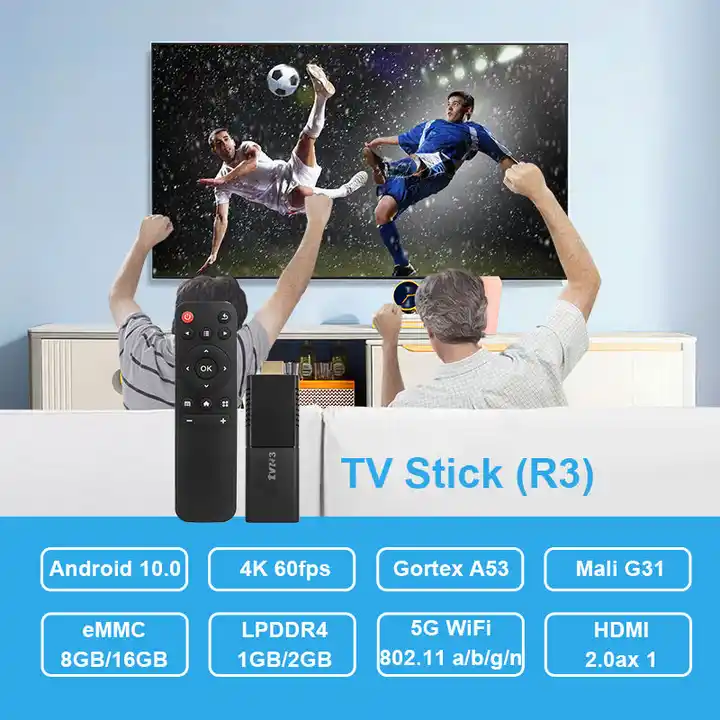 Original Mecool KD1 Smart TV Stick Amlogic S905Y2 TV Box Android 10 2GB 16GB 1080P 4K 2.4G&5G Wifi BT TV Dongle