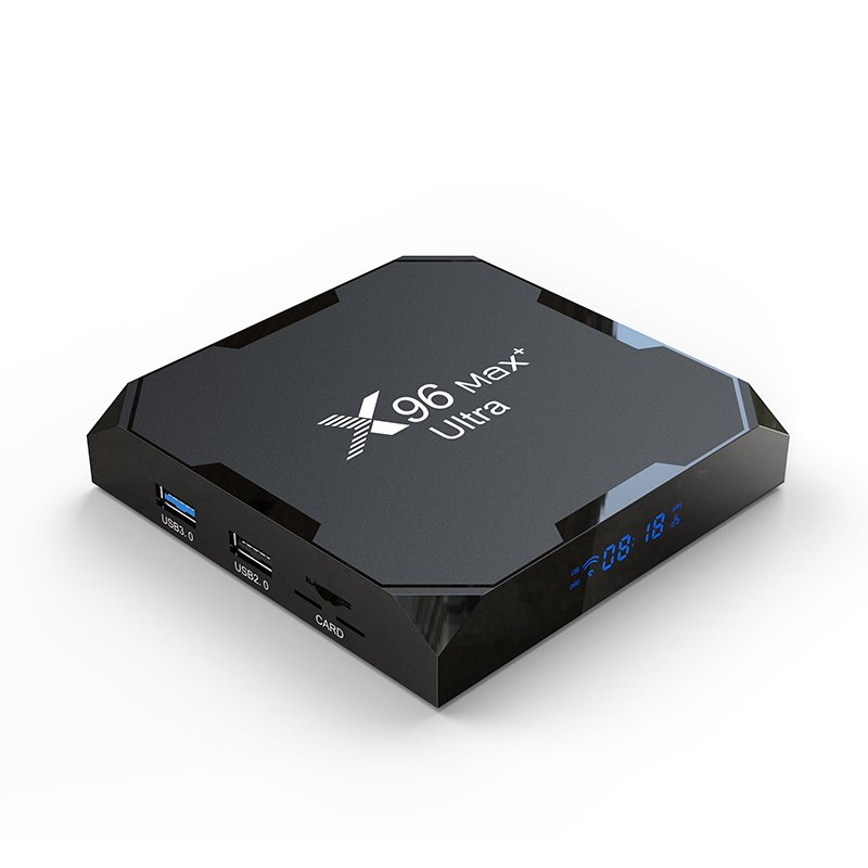 Cheap Price Amlogic S905X4 X96 Max+ Ultra Set Top Box 4GB 32GB X96 Max Plus Android 11 TV Box