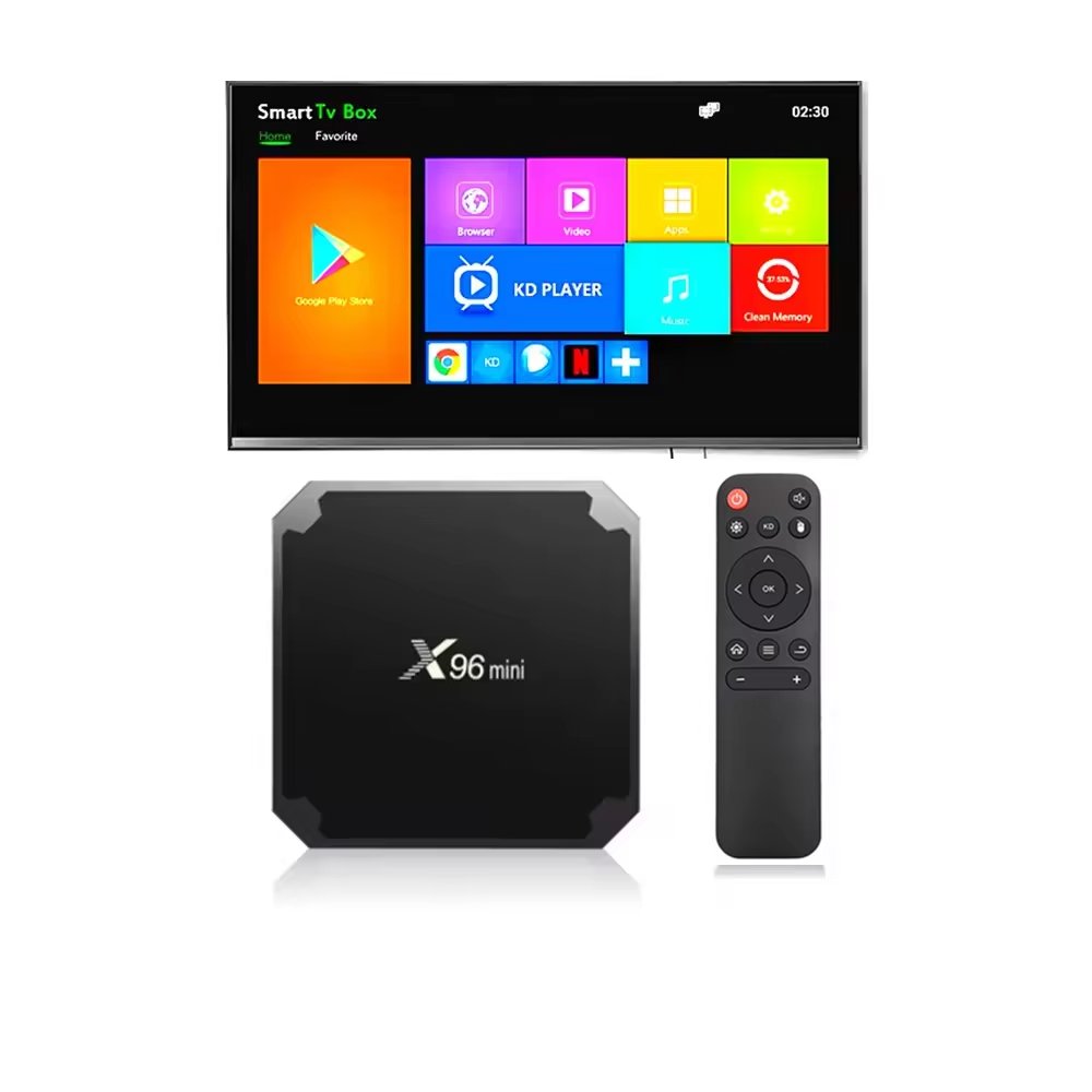 Best x96 mini iptv box android tv box Amlogic S905W 1G 8G 2G 16G x96mini smart ip tv set top box