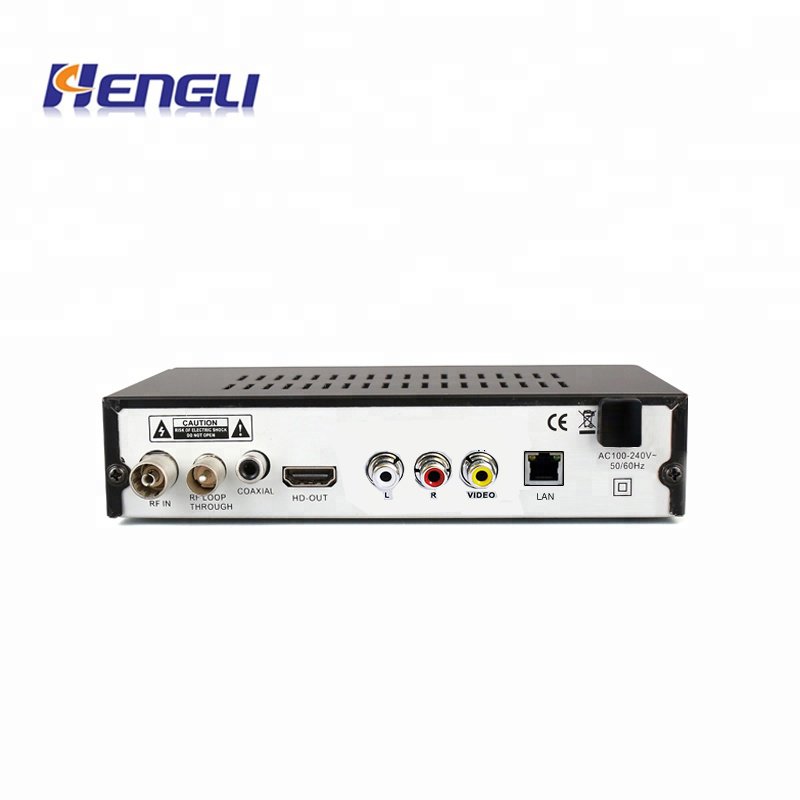 Hengli Digital DVB-T2 TV Tuner H.264 TNT-T2 TV Decoder Set Top Box DVBT2 TV Receiver