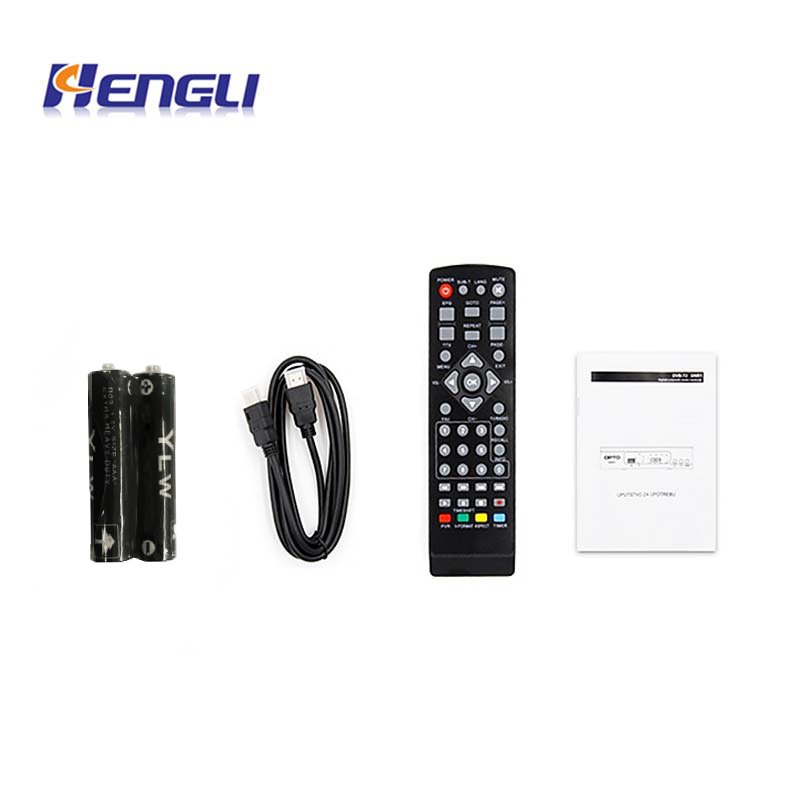 Hengli Digital DVB-T2 TV Tuner H.264 TNT-T2 TV Decoder Set Top Box DVBT2 TV Receiver