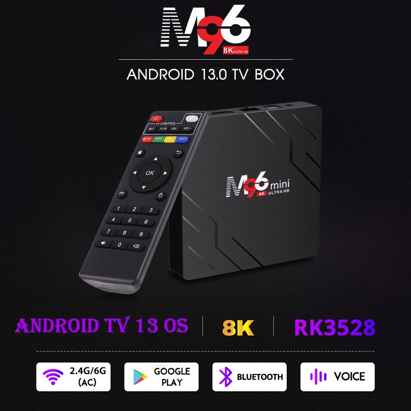 Tripsky tvbox android 13 tv box 2023 android 13 2.4G 5G Wifi 6 8K Media Player Smart Android 13 tv Box
