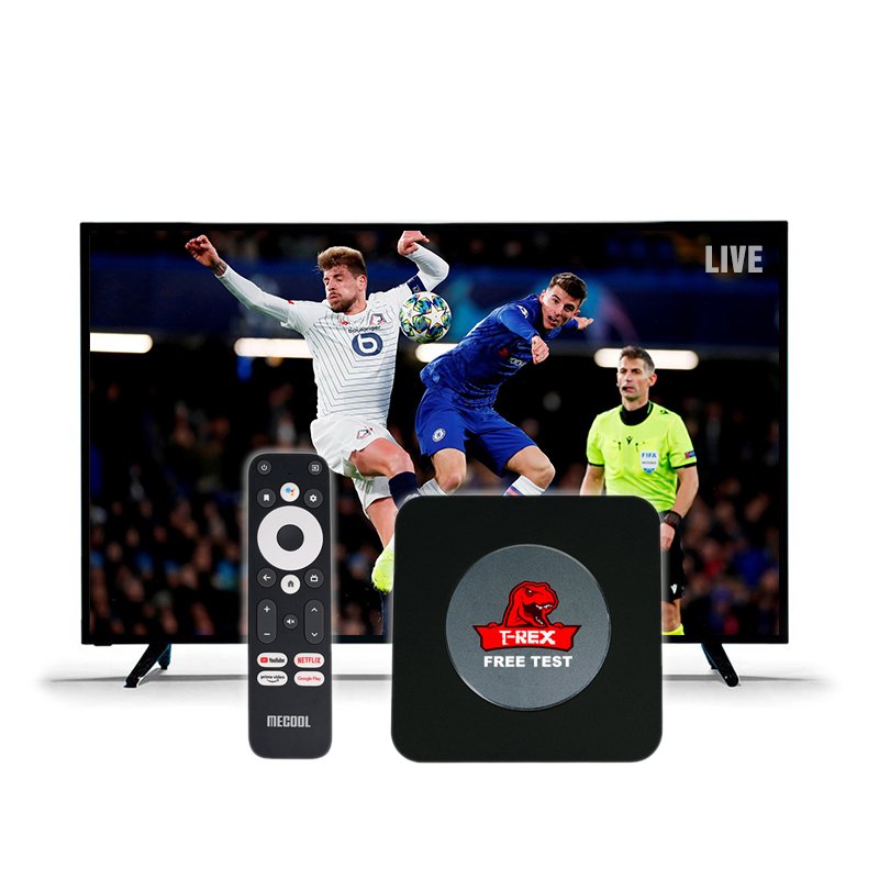 TREX TV set-top box can be customized with the best dealer panel subscription 4K with iptv box
