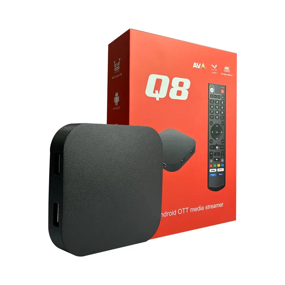 TREX TV set-top box can be customized with the best dealer panel subscription 4K with iptv box