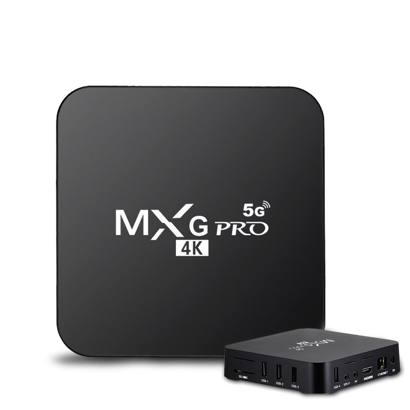 Lowest price OEM High Quality MXG PRO 1GB 8GB 2GB 16GB RK3229 5G WIFI Set Top TV Box Android 4K Smart Tvbox