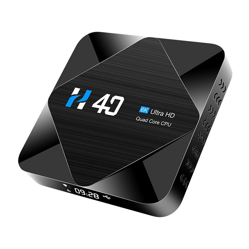 2024 New Network Set-top Box H40 H616 Android 10 6k HD Network Player TV BOX 4K