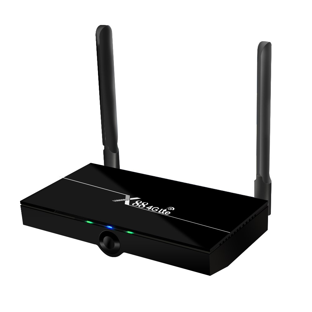 New sim card Network Android TV box X88 4G Lte 2.4G 5G Dual Wifi Support Multi-Country Android 9.0 set top box