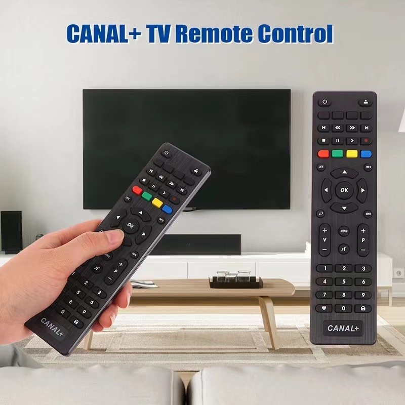 For CANAL+ TV BOX universal remote control 4K Multimedia Satellite Receiver DVB-T2 S2 can be used directly without setting up