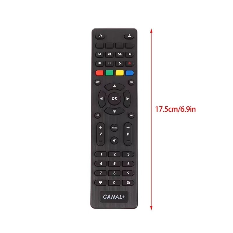 For CANAL+ TV BOX universal remote control 4K Multimedia Satellite Receiver DVB-T2 S2 can be used directly without setting up