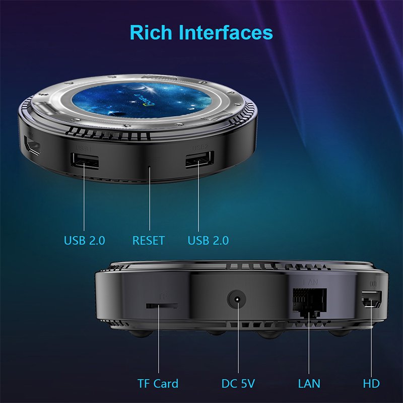 BOXPUT BP6 android 12 tv box Allwinner H618 Quad Core BT5.0 2.4G 5G Dual Wifi 100M LAN 6K Media Player Set Top Box OEM OTT tvbox