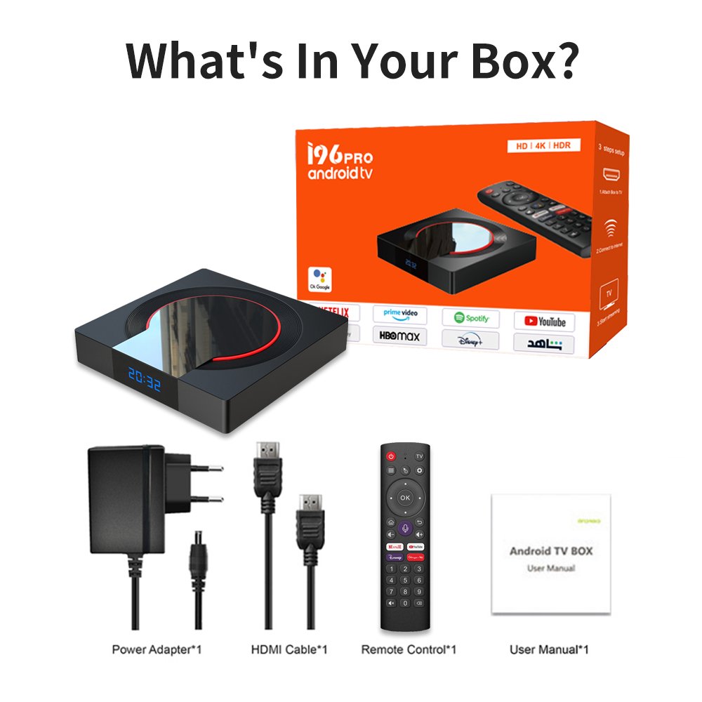 Topleo Android TV Box S905Y4 Set Top Box ATV 4k 2023 Smart tv box android certificado