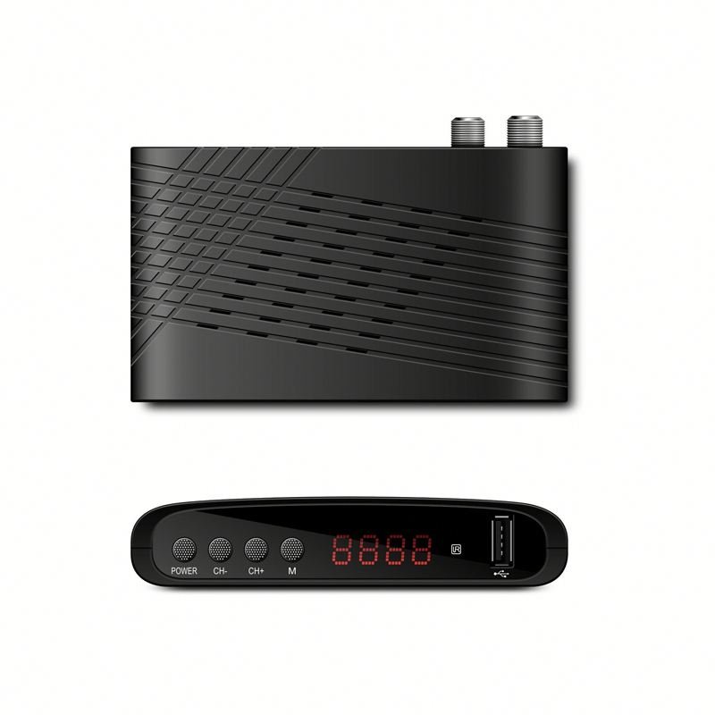 OEM customized wholesale Factory dvb-t2 receptor DVB T2 Set Top Box decoder tv box tuner