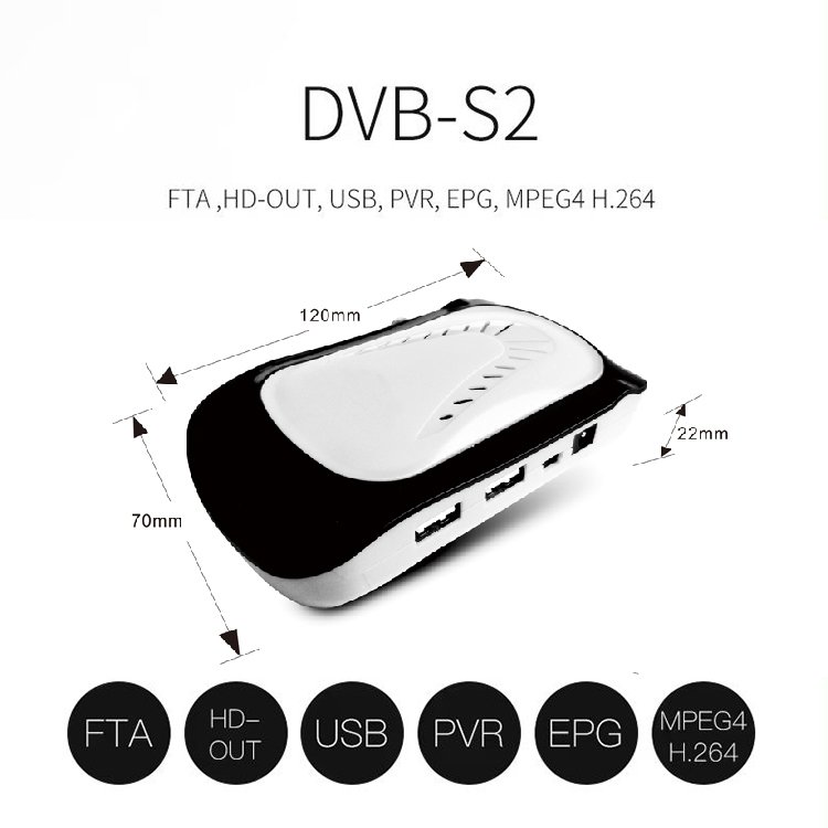 OURSTONE FTA Satellite TV Receiver Decoder dvb S2 1080P Full HD TV Receiver FTA Channels H264 TV Decoder Set Top Box