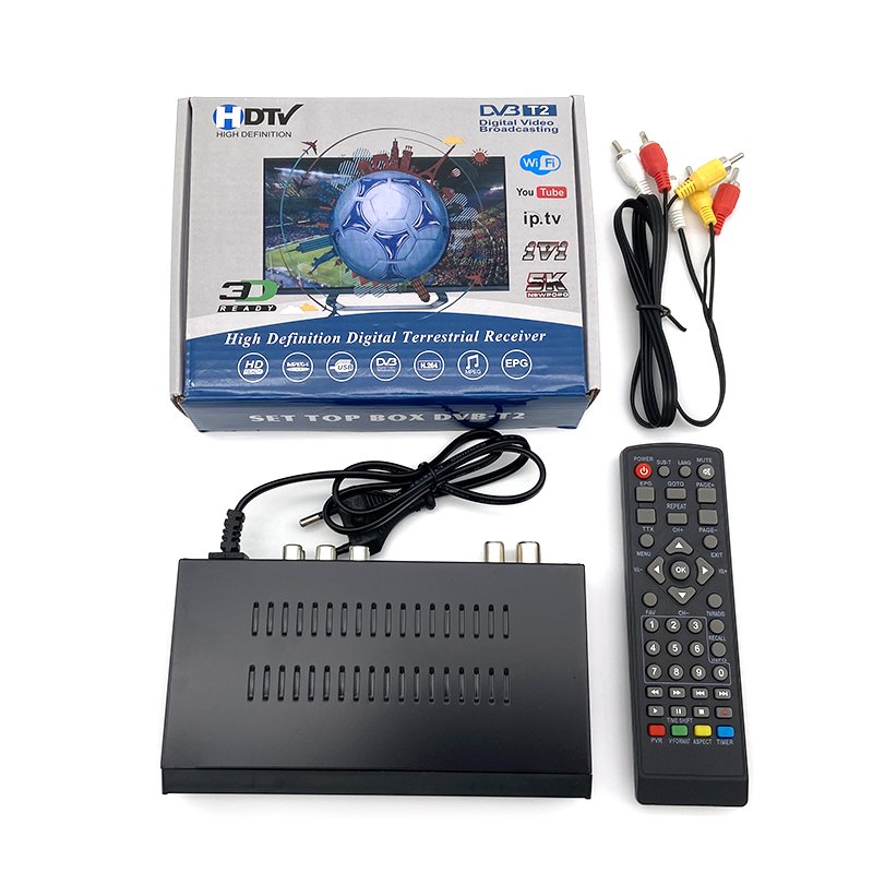 Hot Selling set-top box factory DVB T2 TV BOX Fast Delivery Support Multi-Language Hd Digital Parts Cable Tv Set Top Box