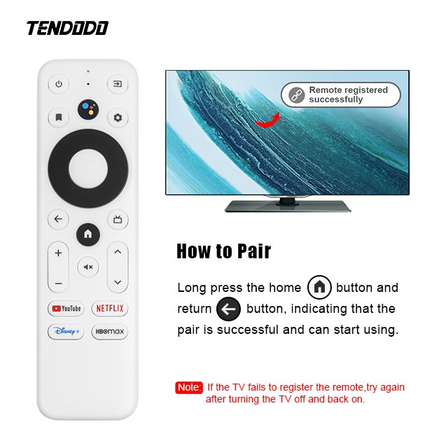 Factory Sales Voice Remote Control Compatible Onn TV Box H96 Max HAKOPRO MECOOL Android TV Stick Google Certified Set-Top Box