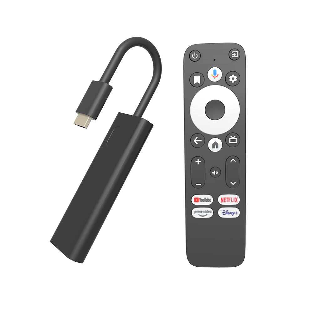 Google TV Amlogic S905Y4 GD1 Dcolor 4K ATV Stick Streaming smart TV Box 2+16 Android 11.0 certificado Set-top box Android tv box