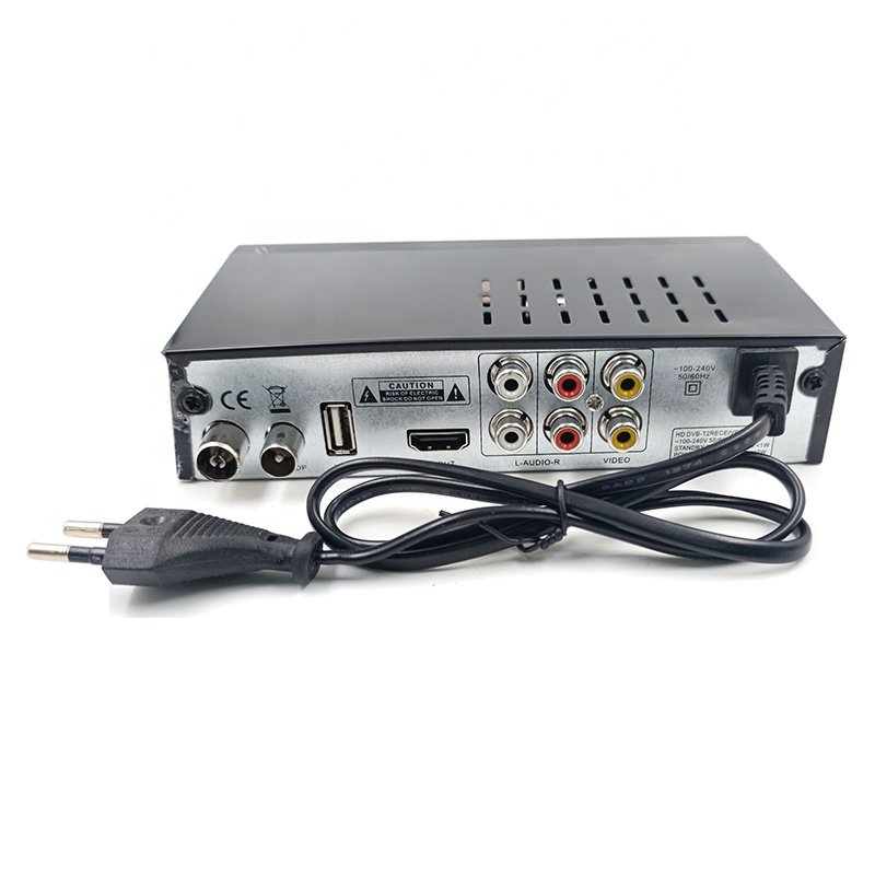 HD 1080P dvb- t2 tv box set top box digital TV decoder free to air set top box dvb t2 for africa and indonesia decoder dvb t2