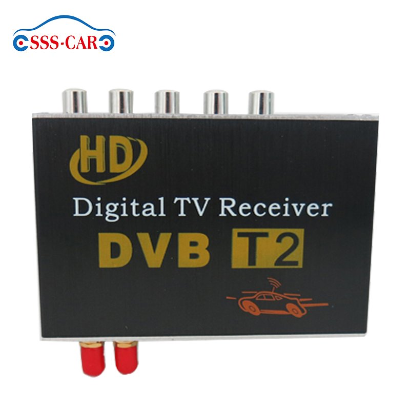 dvb-t2 car tuner car dvb t2 digital tv receiver mpeg4 set top box