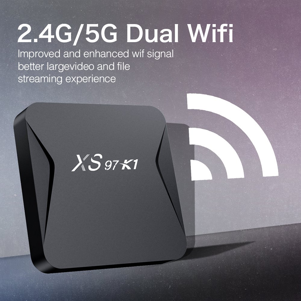 XS97 K1 Set Top Box Manufacturer Allwinner H313 Full Hd Iptv Box Quad-core Media Player Stb 4k Android 10.0 Smart Tv Box