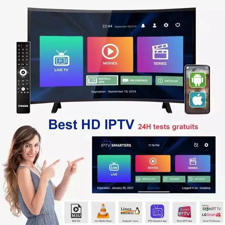 Smart TREX STEPTV OEM 4k Android 12 IP TV Set Top Box UK Hot Sell in EX YU Germany Austria Spain