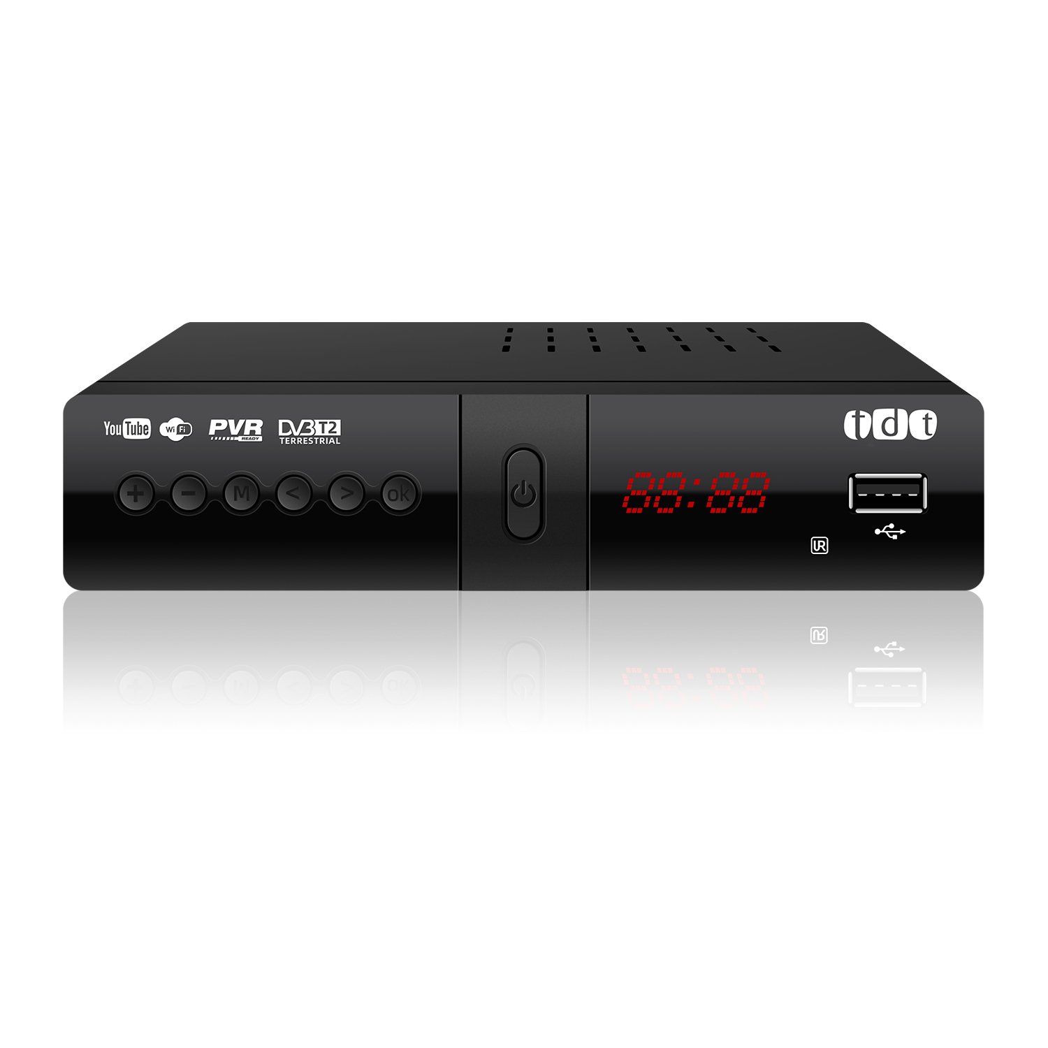 Signal Decoding Set Top Box Free to Air Channels HD 1080P Digital Converter Box with TV Tuner Set Top Box Tuner Decoder