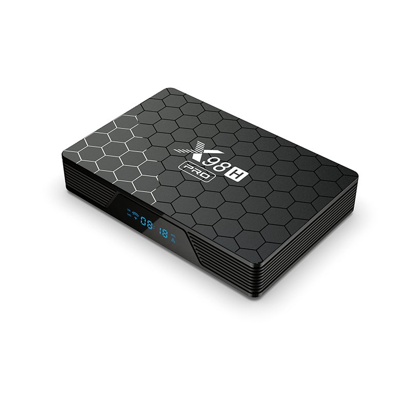 2024 Super Strong 6k IPTV Box 2GB 16GB X98H Pro Smart TV Set-top Box Android 12