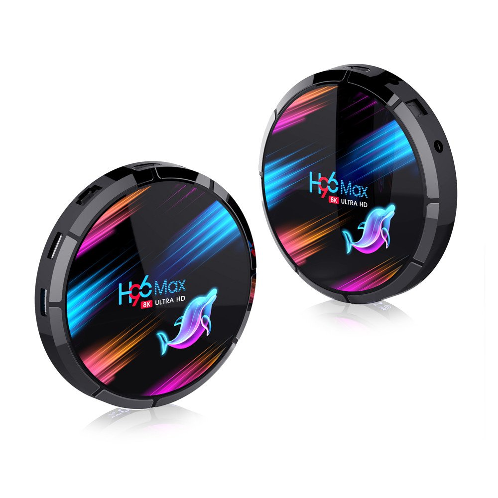 Hot Sale H96 MAX X3 TV Amlogic S905x3 Android 9.0 4G RAM 32G 64G 128G ROM 4K 8K Set Top Box Tv Box