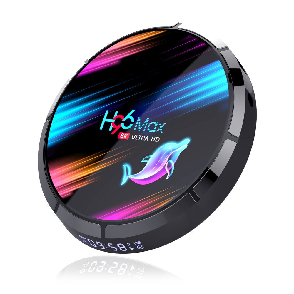 Hot Sale H96 MAX X3 TV Amlogic S905x3 Android 9.0 4G RAM 32G 64G 128G ROM 4K 8K Set Top Box Tv Box