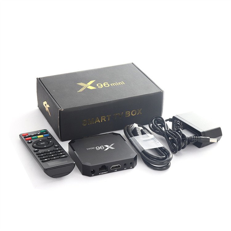 Popular Android 11 Smart Tv Box X96 mini 2gb 1gb WIFI 2.4G/5G Amlogic S905W2 Quad Core Play Store Android Set Top Box