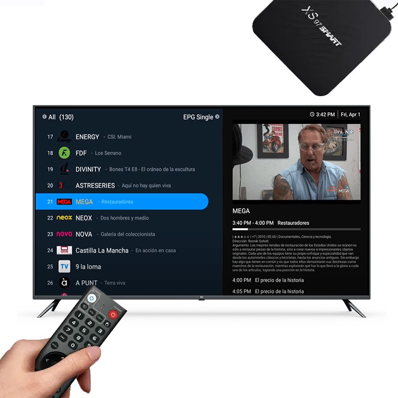 Customized XS97 Smart 4k Set-top Box 4GB 32GB BT 5.0 Amlogic S905y4 AV1 Ott Tvbox Smart 4k Iptv Box Android Tv Box