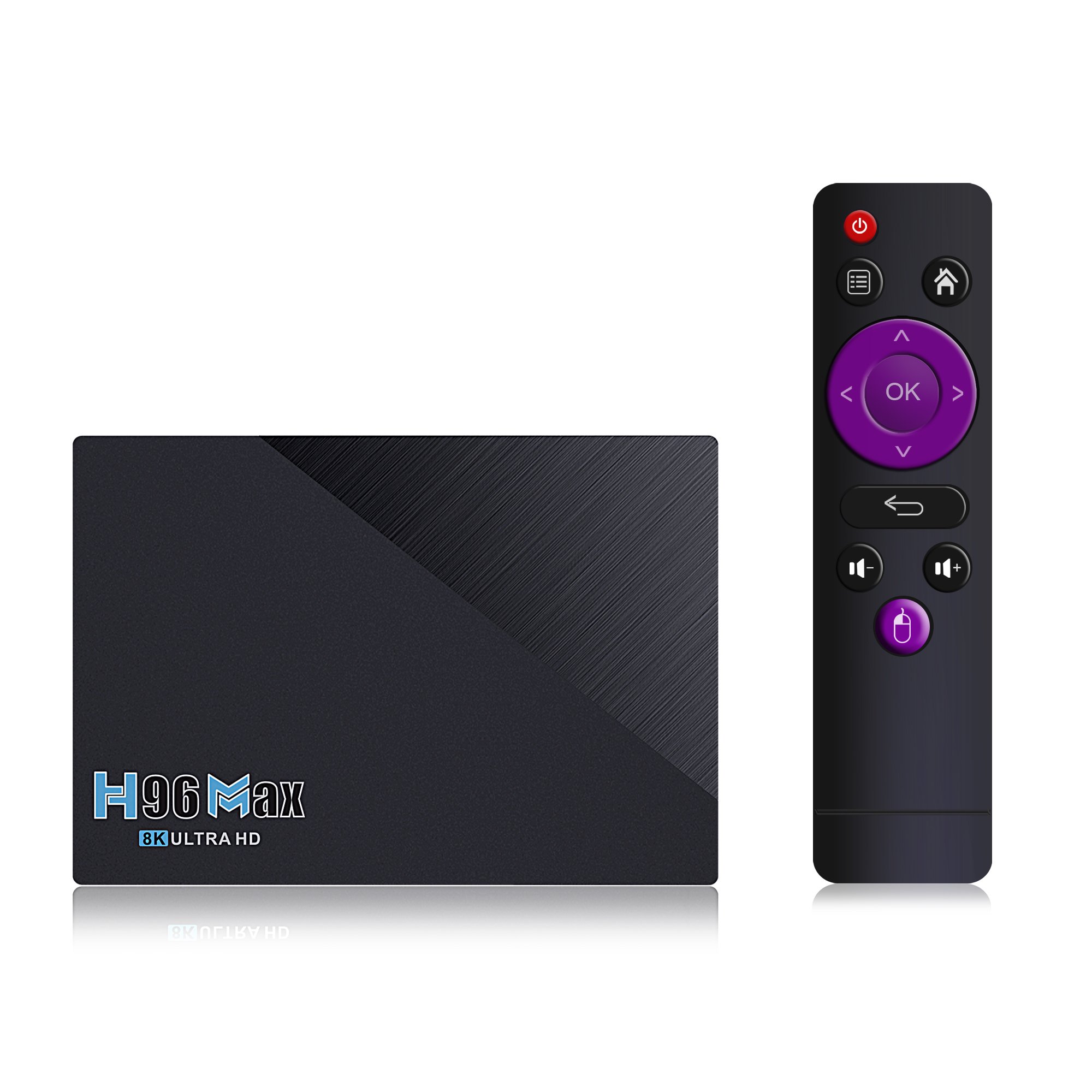 IR remote 8GB RAM 64GB ROM H96 MAX Android 11 TV BOX RK3566 Quad-Core 4GB 32GB LAN 1000M 2.4G/5G Dual Wifi BT4 4K HD Set top Box