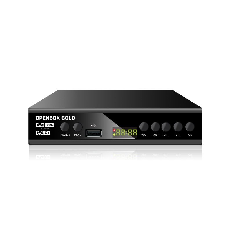 High definition digital TV set-top box supports WIFI/Youtube/IPTV network set-top box DVB-T2 receiver