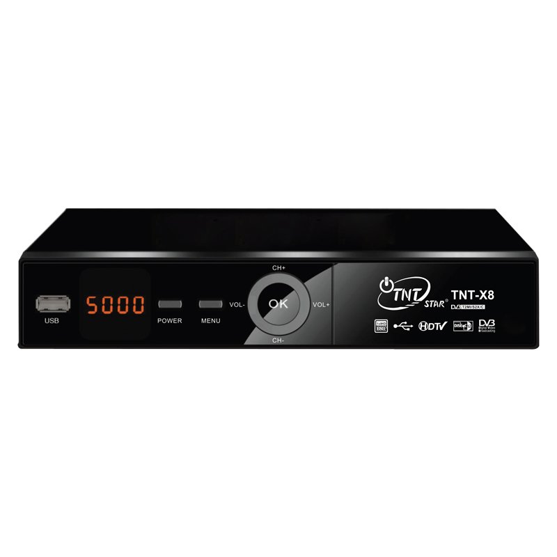TNTSTAR TNT-X8 New hu66 lock pick decoder wireless receiver android hybrid tv set-top box combo linux os meelo+combo dvb